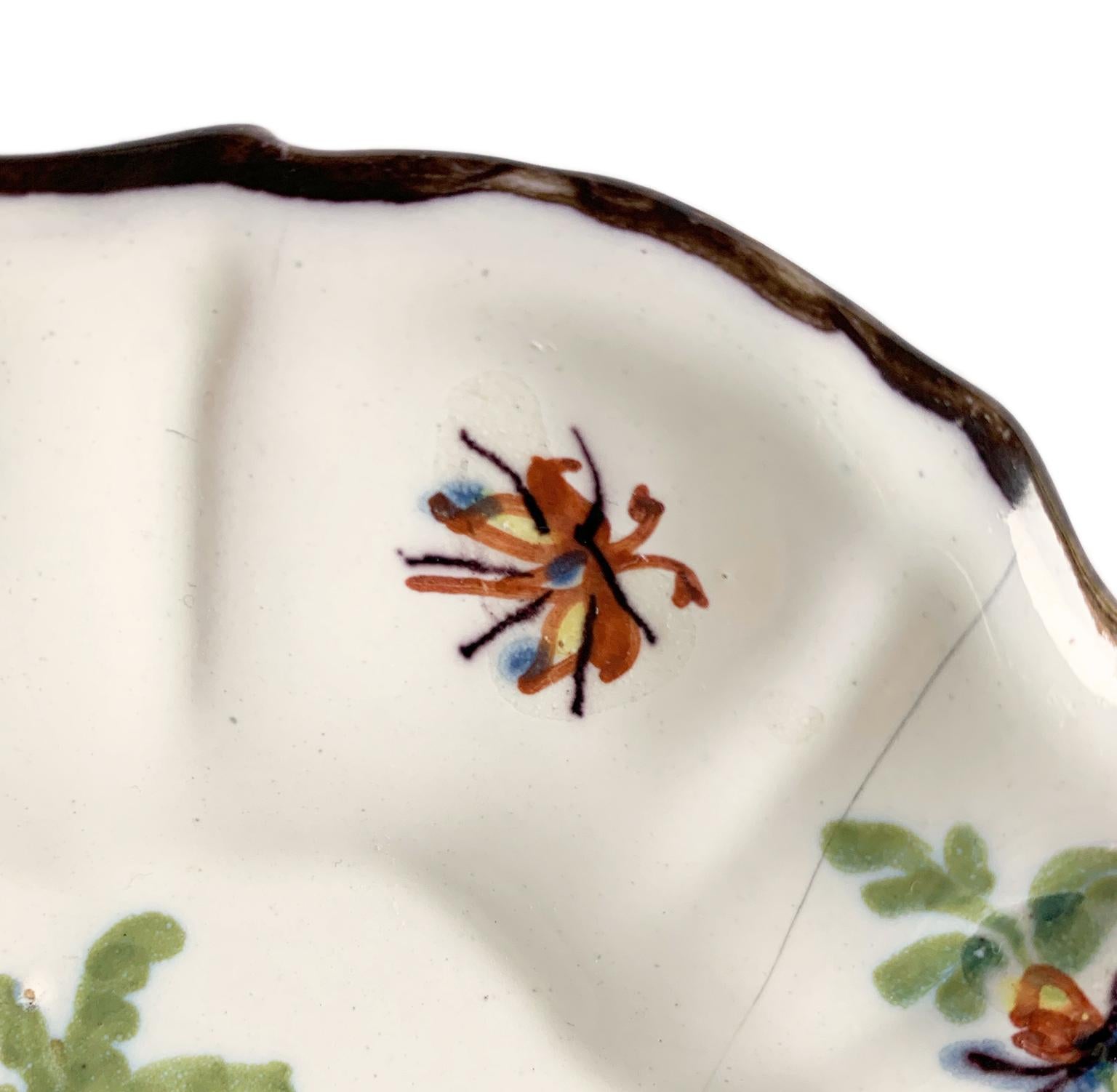 Two Small Italian Dishes Antonio Maria Coppellotti Manufacture, Lodi, Circa 1740 in vendita 3