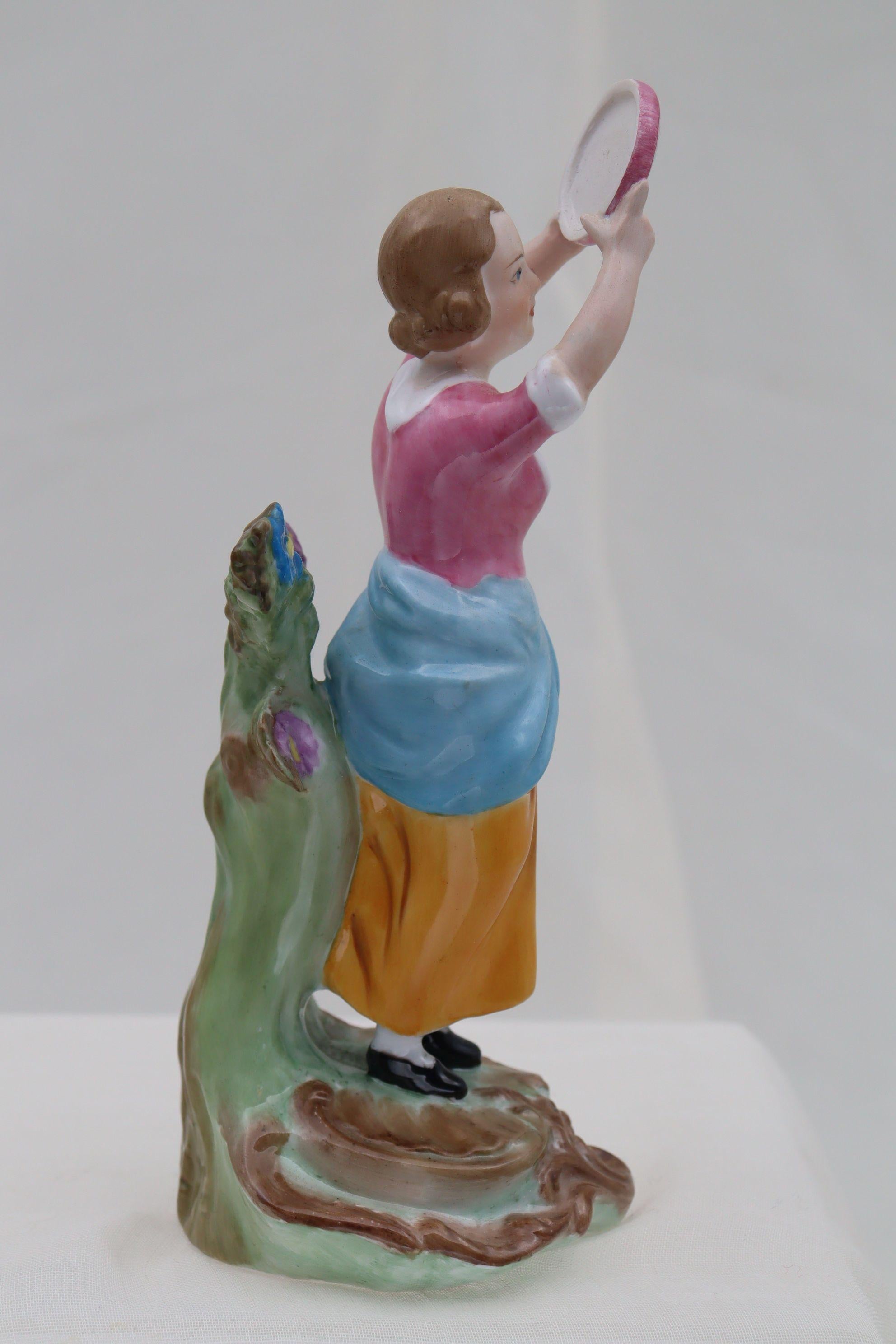 Two Spode figurines in the Chelsea style For Sale 2