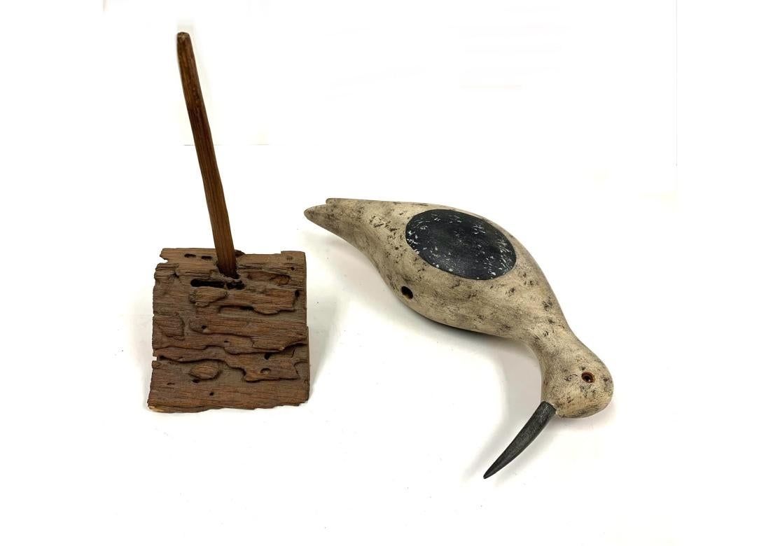Two Stevens Carved Shorebirds 2