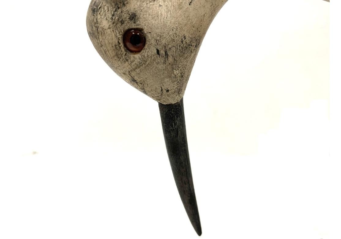 Wood Two Stevens Carved Shorebirds