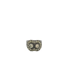 Antiker Diamantring mit zwei Steinen