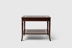 Two Story Mahogany Side Table