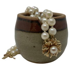 Two Strand 14K Pearl Bracelet