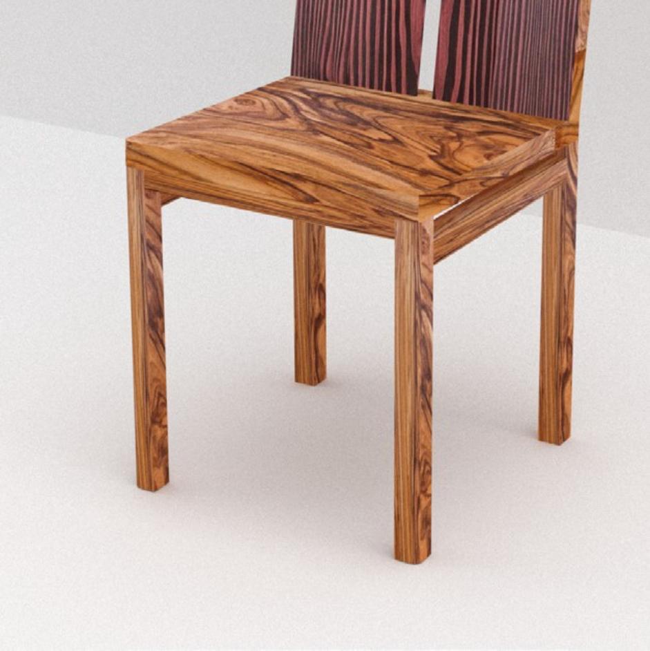 Sessel mit zwei Streifen von Derya Arpac (Postmoderne) im Angebot