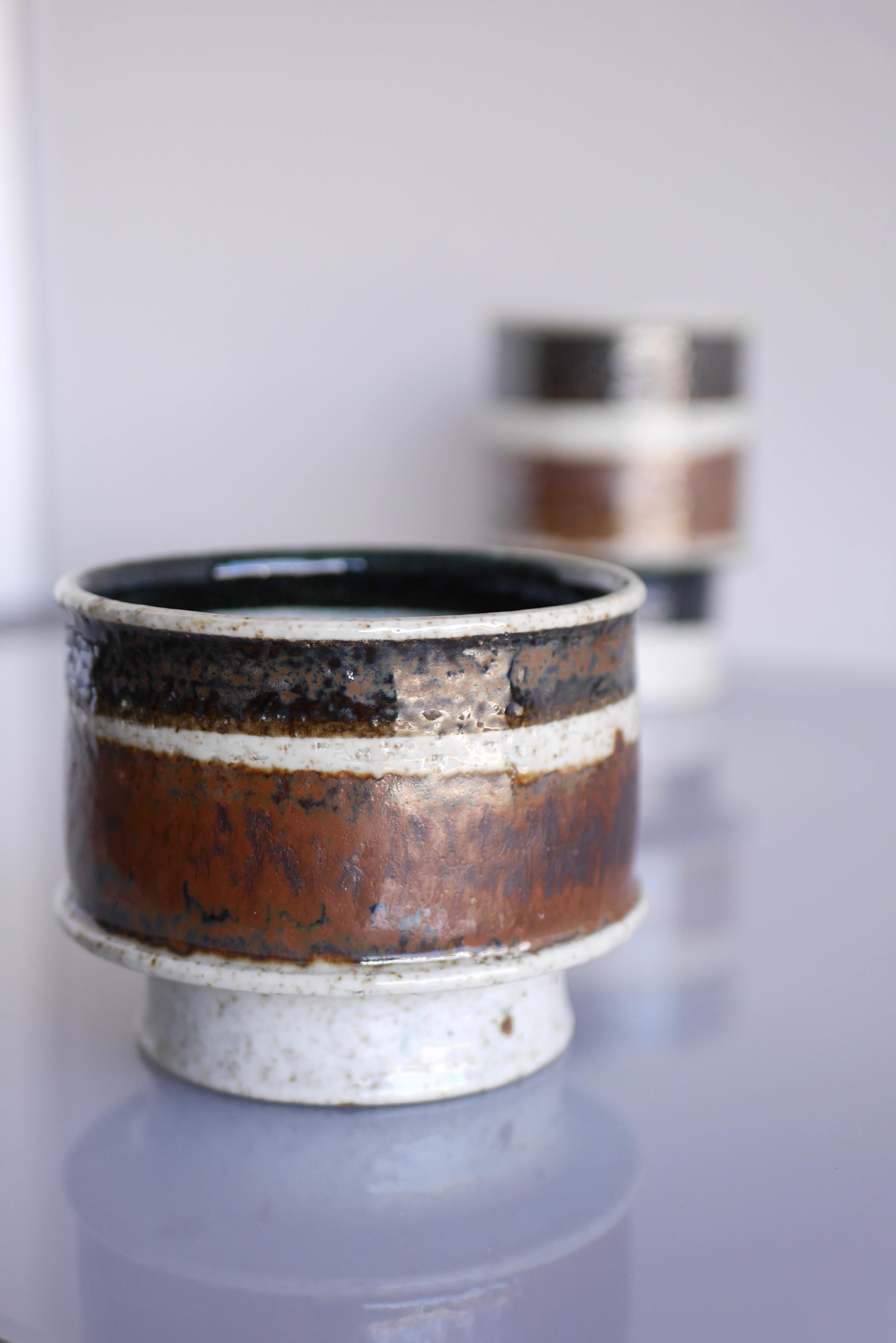 Two studio art ceramic vases by Inger Persson for Rörstrand, Sweden 6