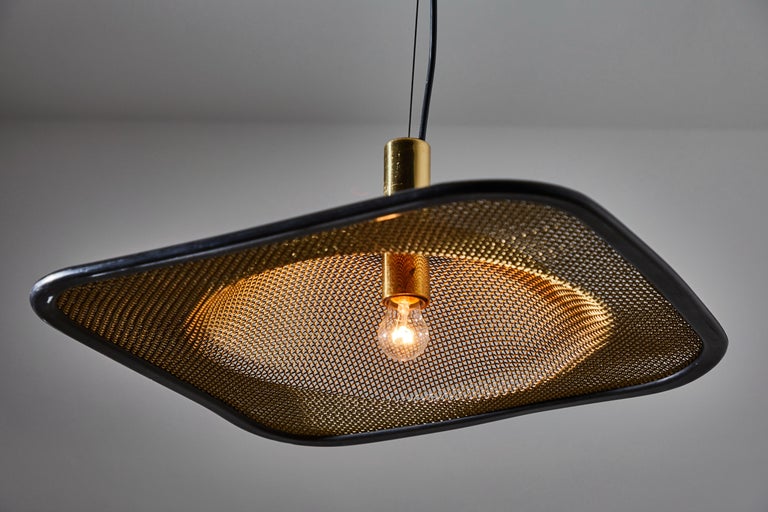 Mid-Century Modern Two Suspension Lights by Reggiani