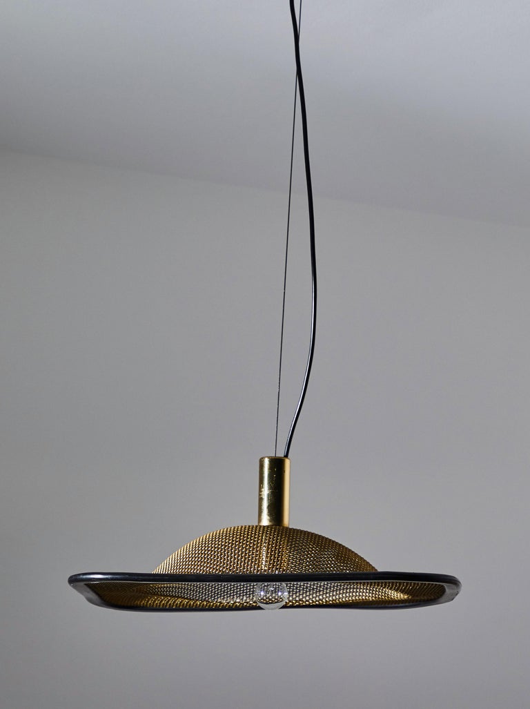 Two Suspension Lights by Reggiani In Good Condition In Los Angeles, CA