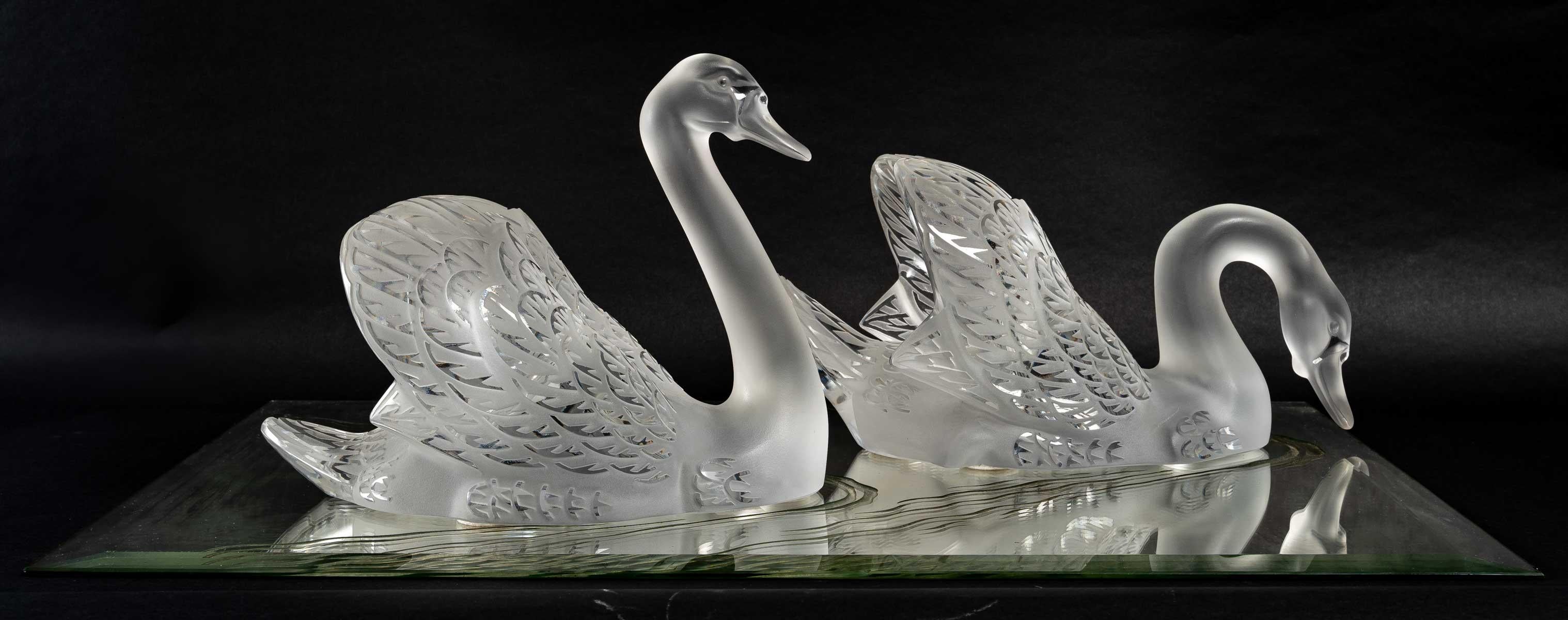 Two Swans be Lalique France 3