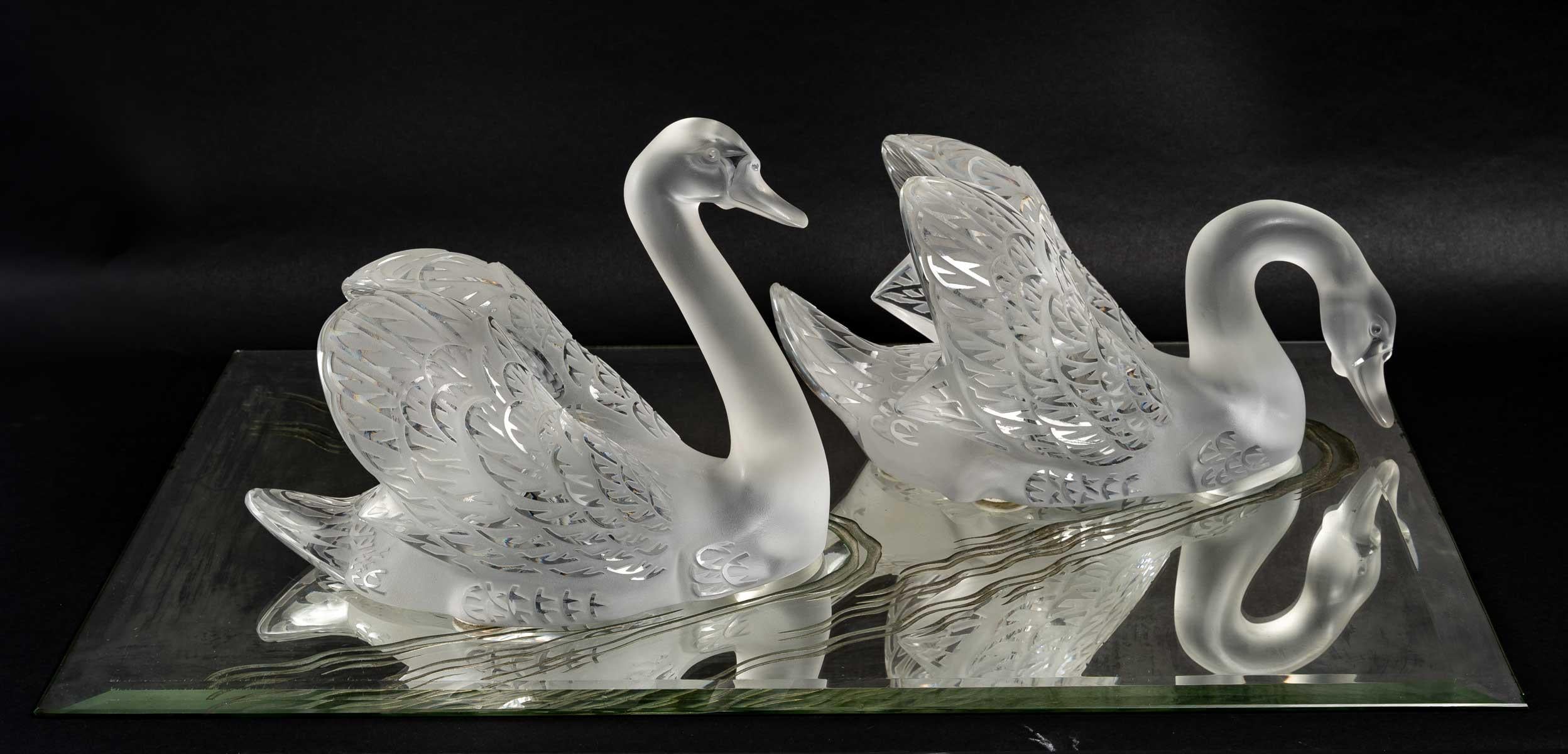 Two Swans be Lalique France 4