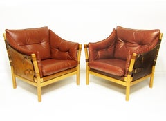 Dos tumbonas suecas de los años 60 "Ilona" Attr. Arne Norell