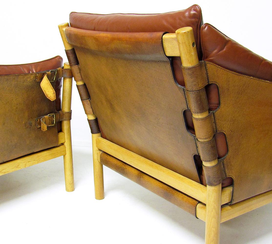 Deux fauteuils de salon suédois des années 1960 