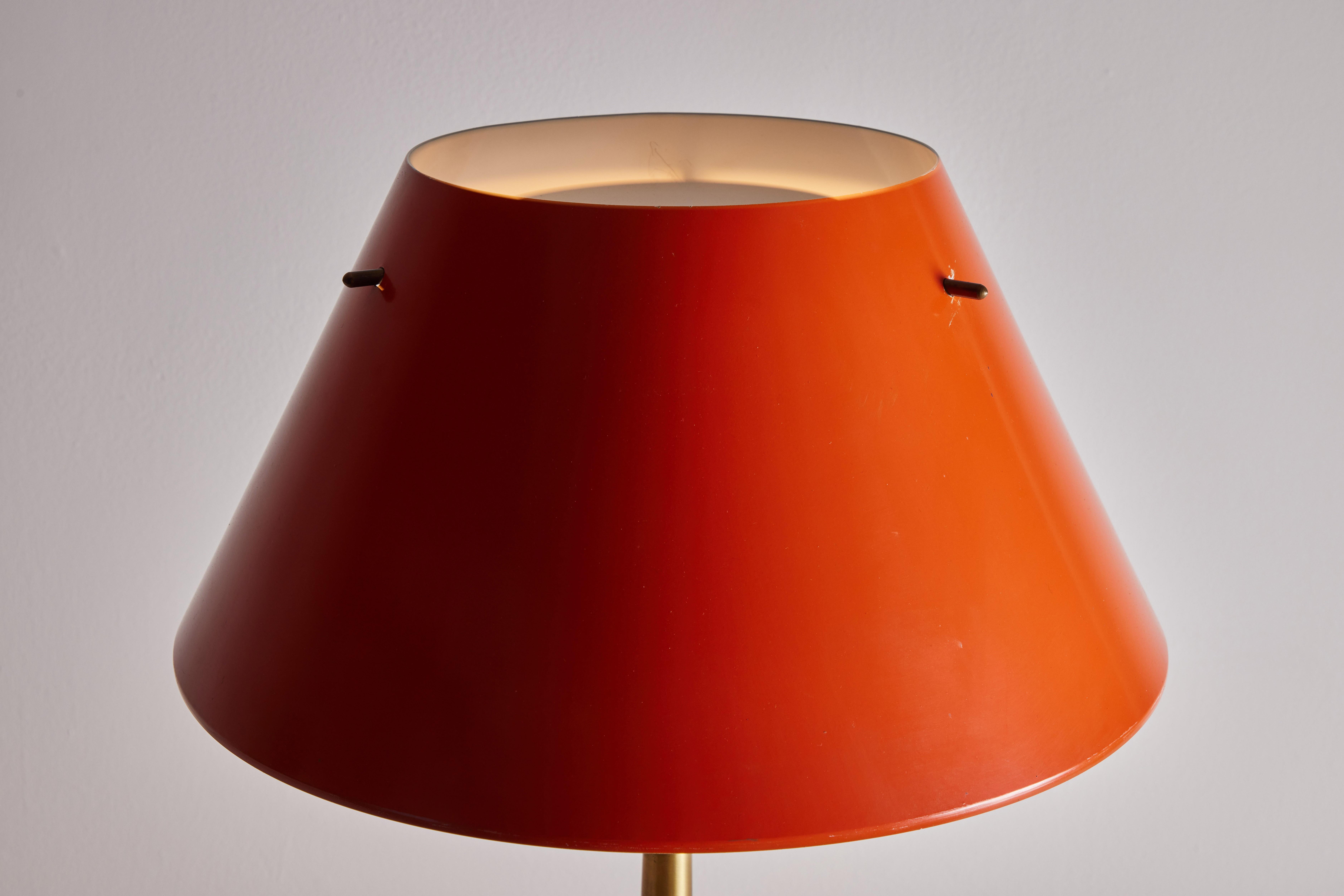 Metal Two Table Lamps by Hans Agne-Jakobsson for Markaryd