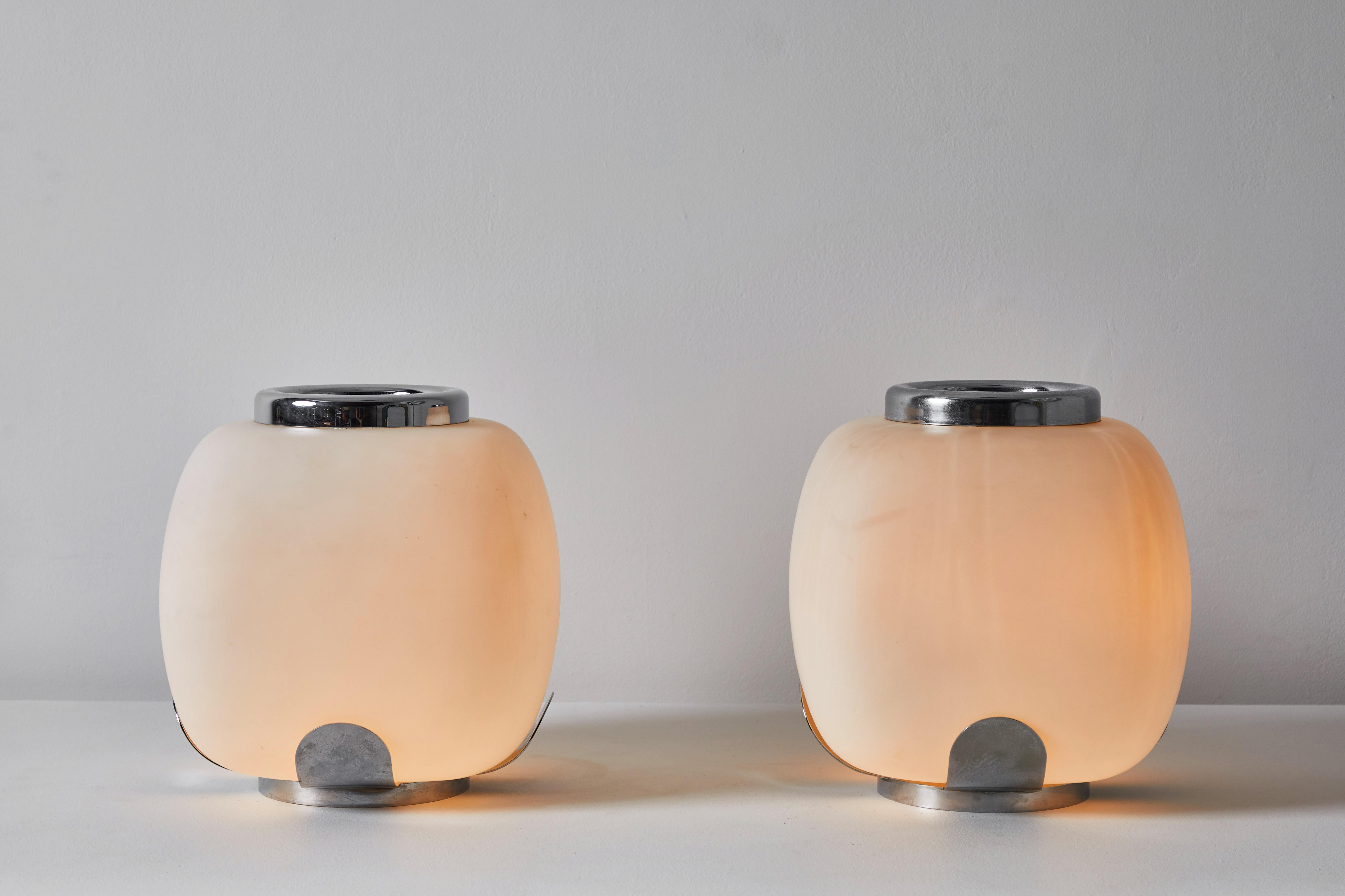 Mid-20th Century Two Table Lamps by Stilnovo