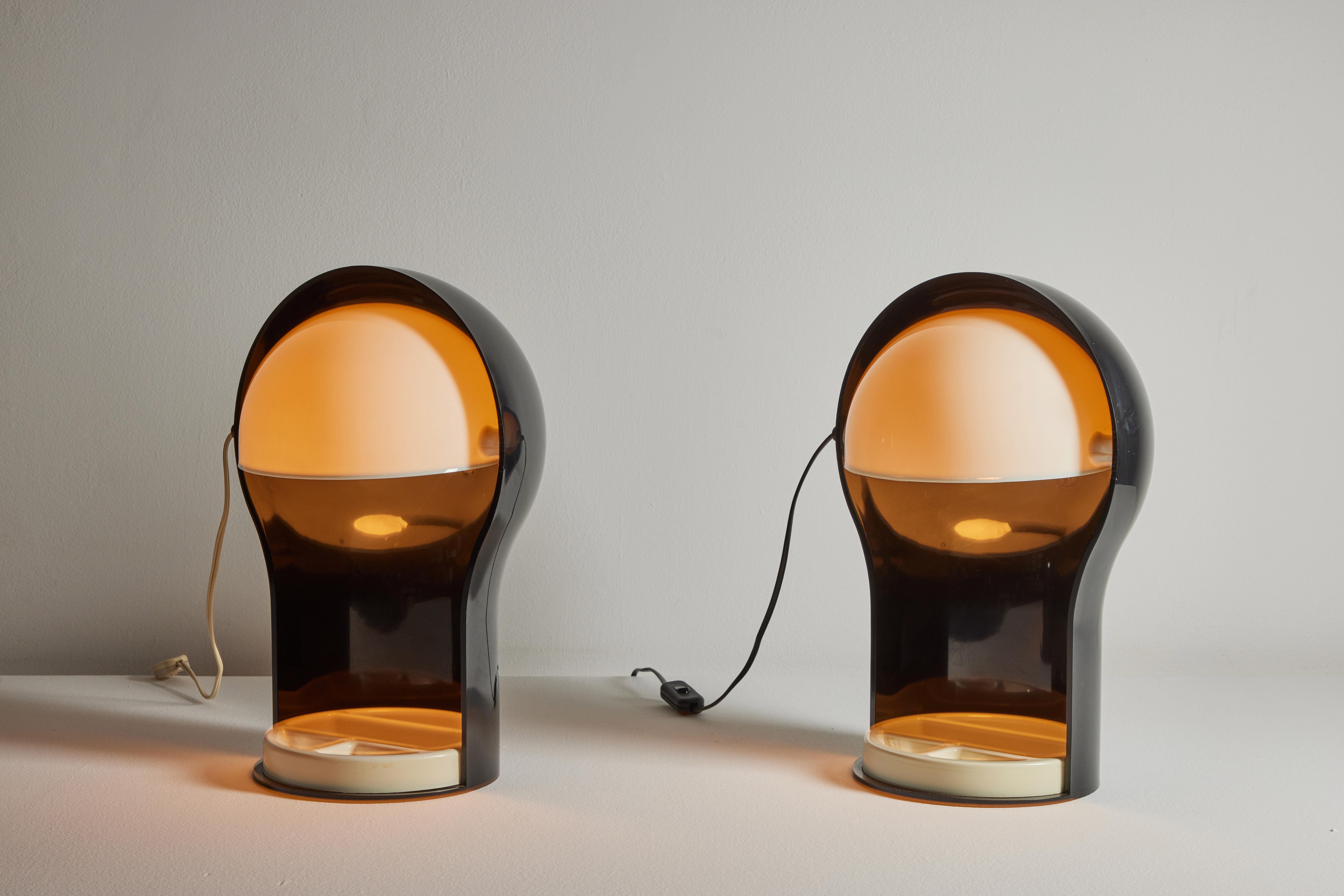 Mid-Century Modern Table Lamps by Vico Magistretti for Artemide For Sale