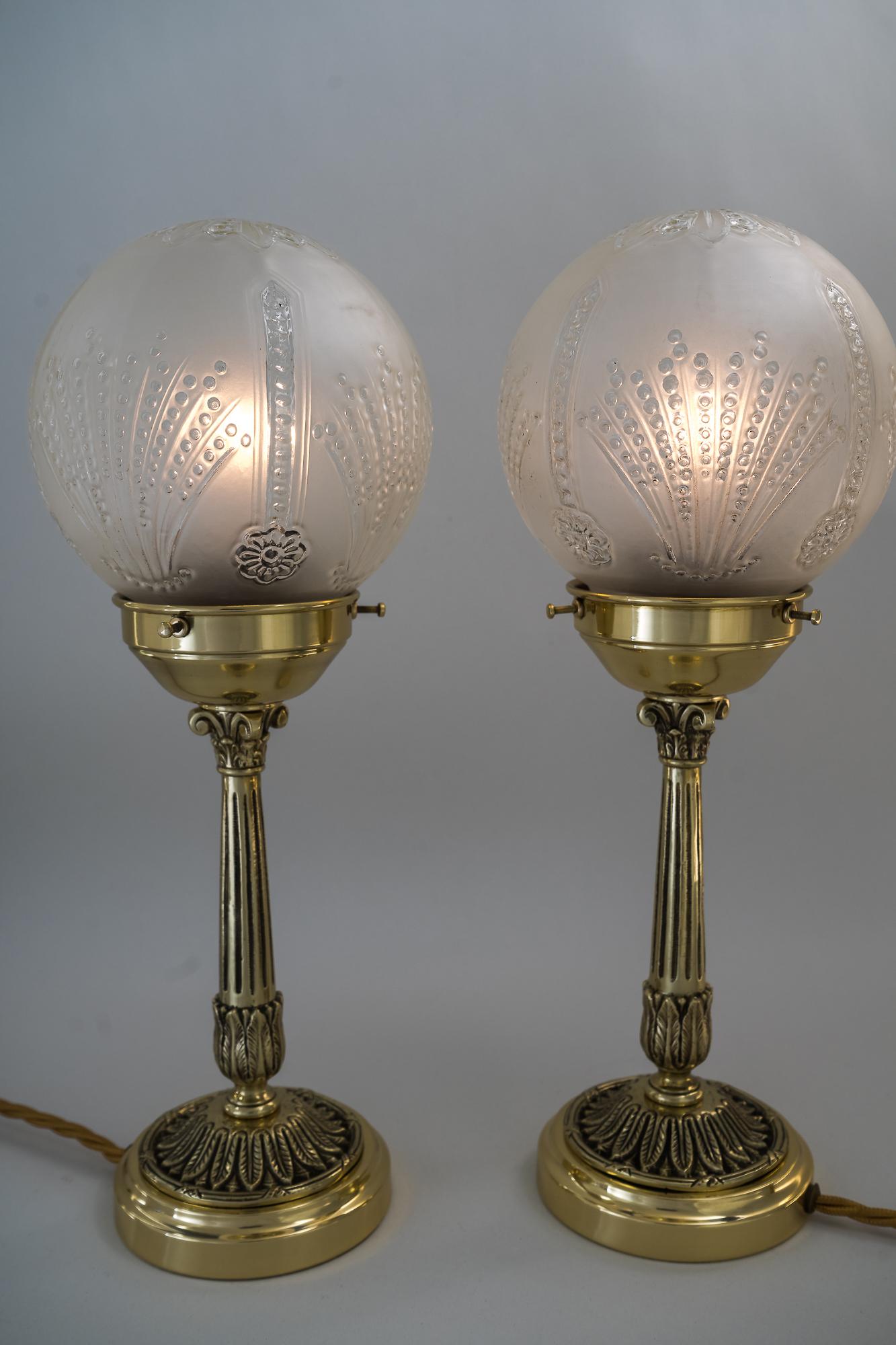 Two Table Lamps, Vienna, circa 1920s 3