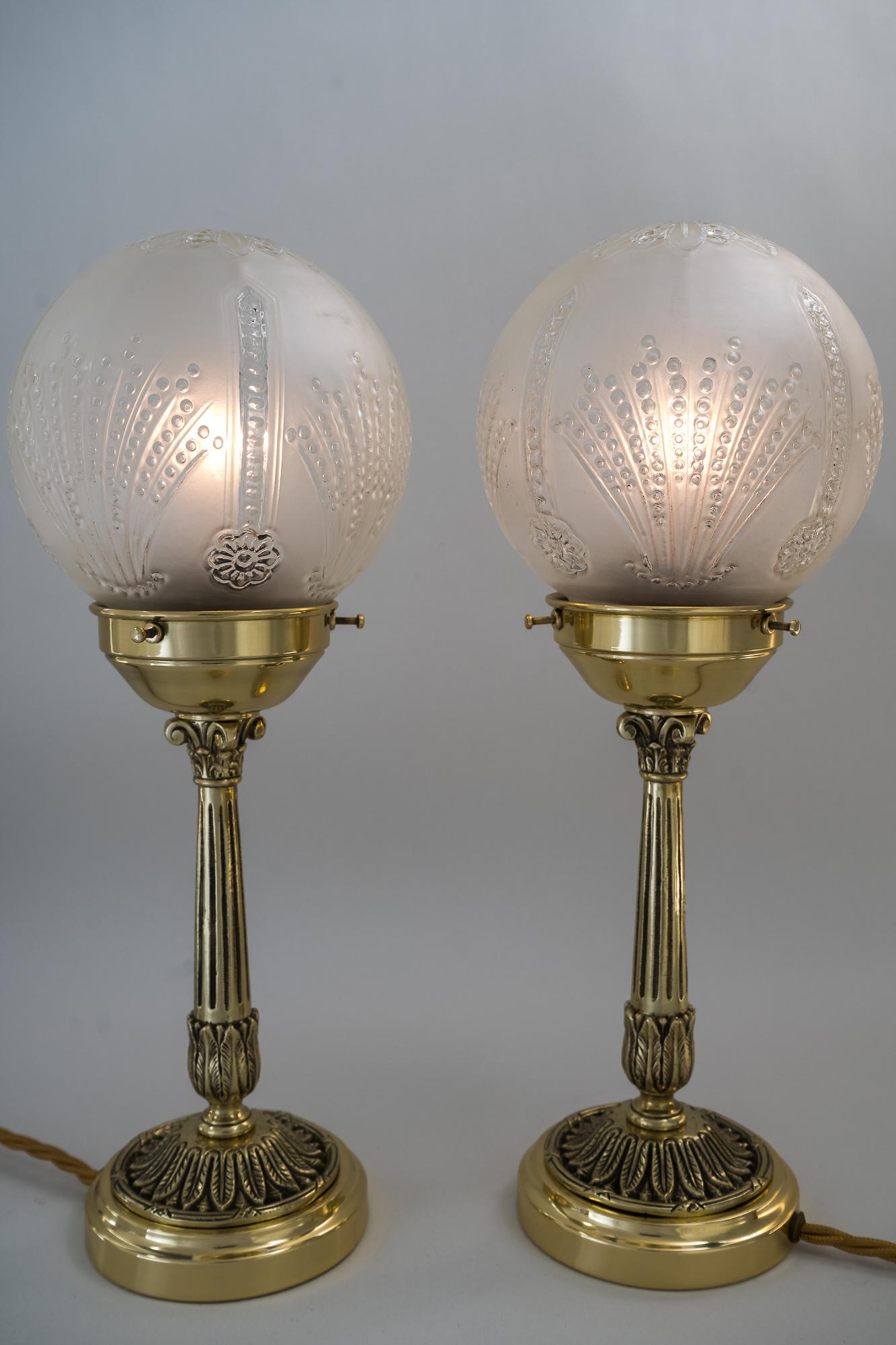 Two Table Lamps, Vienna, circa 1920s 4
