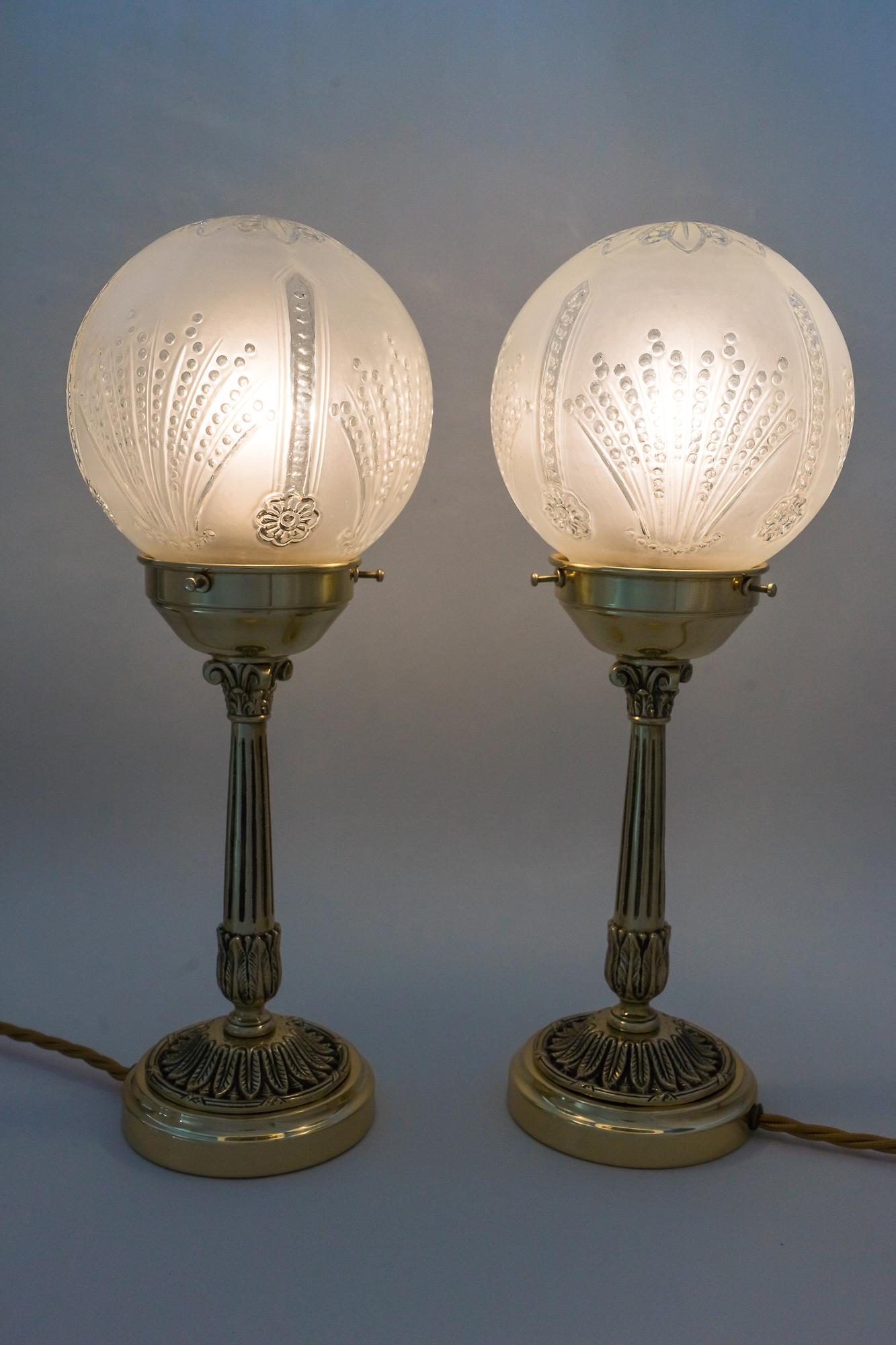 Two Table Lamps, Vienna, circa 1920s 6