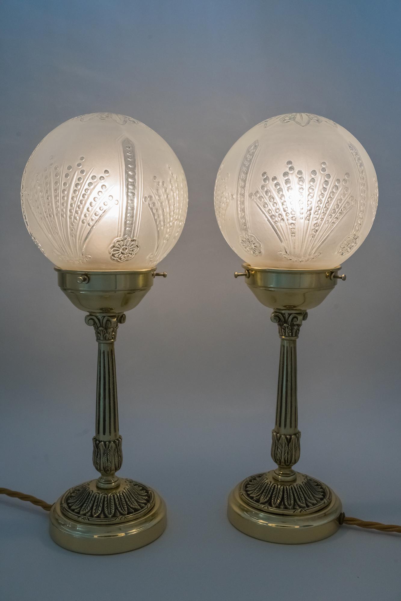 Two Table Lamps, Vienna, circa 1920s 7