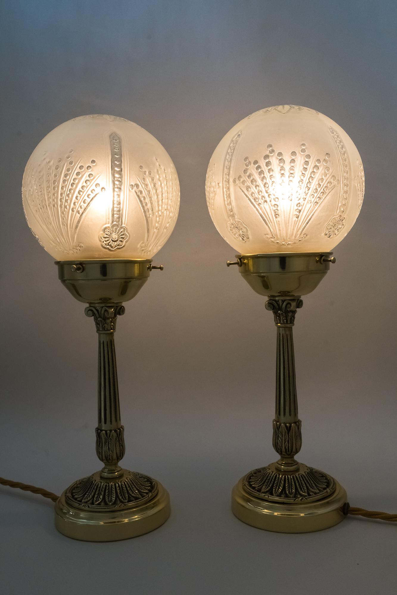 Two Table Lamps, Vienna, circa 1920s 10
