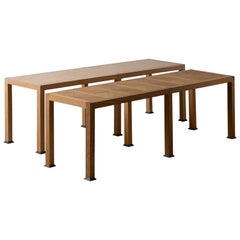 Used Two Tables or Benches, Ecart International, France, circa 2000