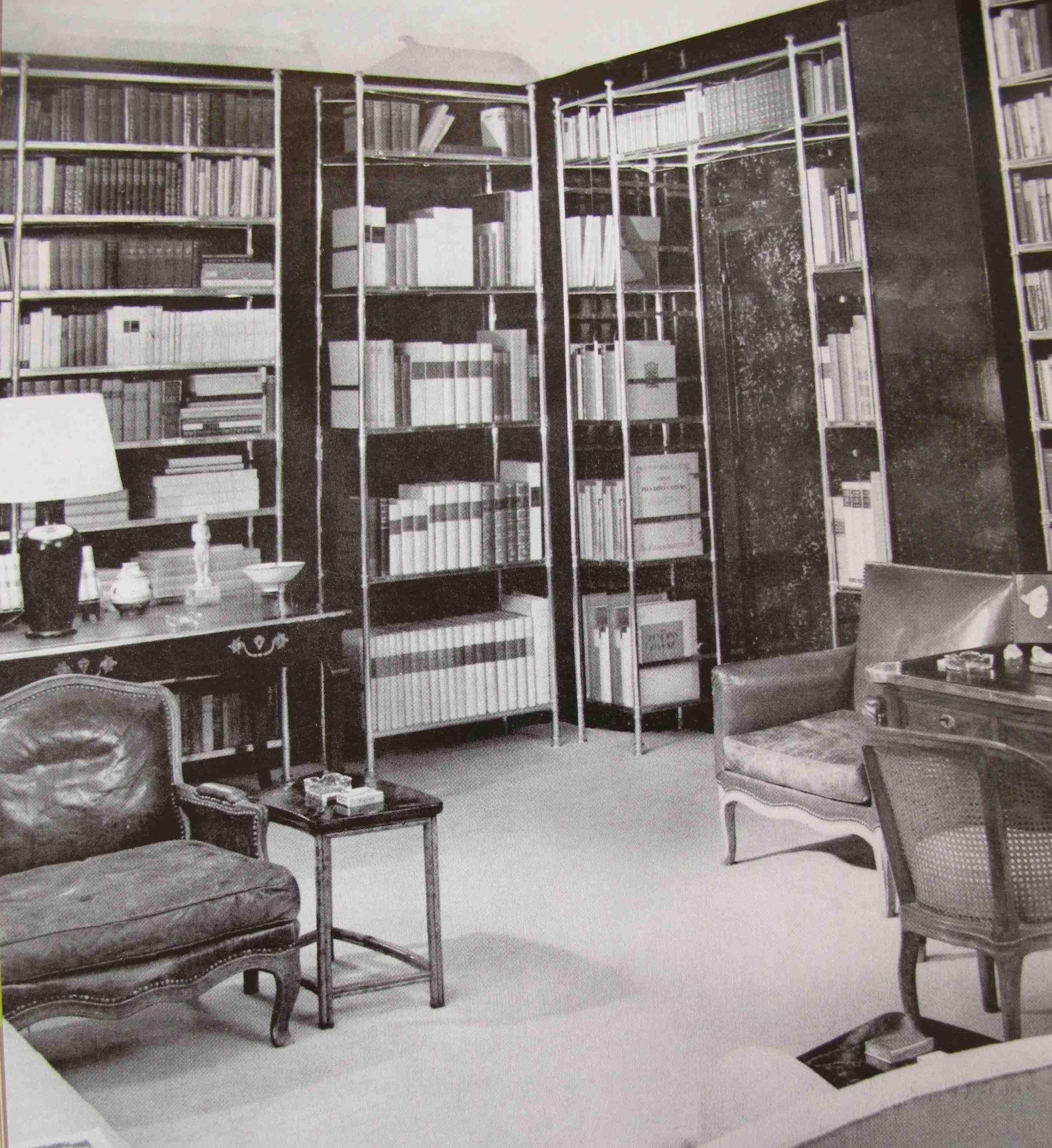 Modern Tall Étagère or Bookcase Designed by Billy Baldwin, for Cole Porter