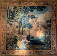 Two Tapestries Manufacture Royale De Beauvais, 17th Century