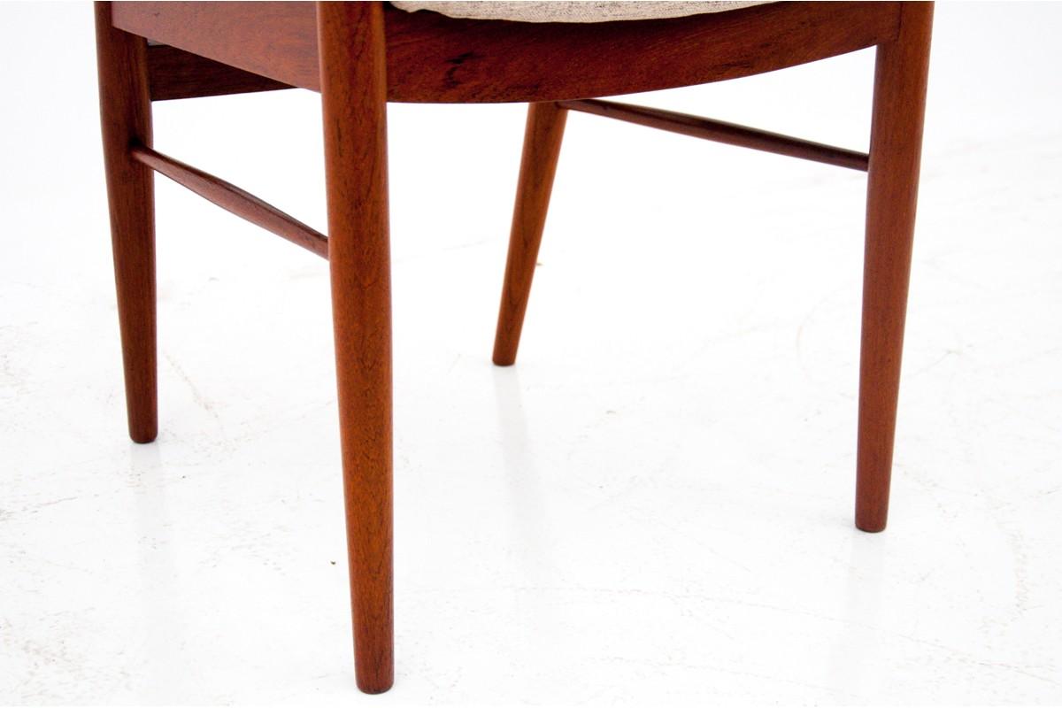 Two teak chairs, Danish design, 1960s in vendita 3