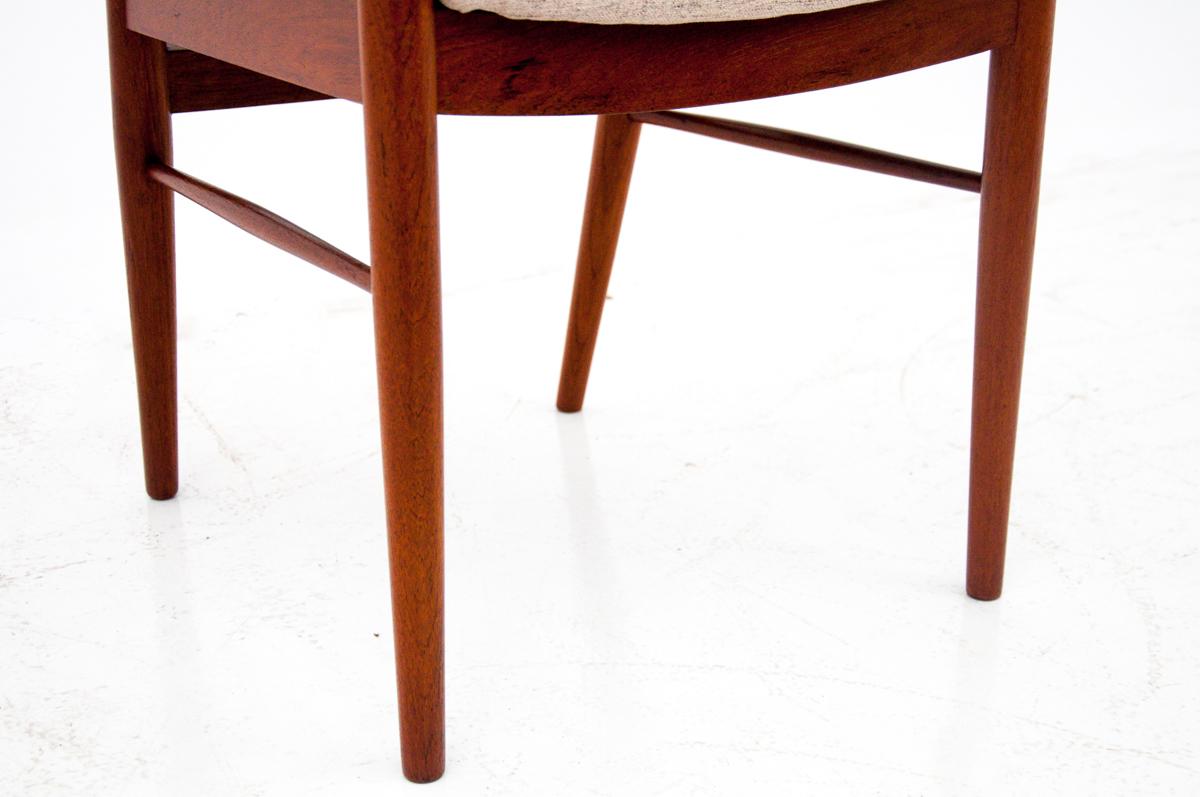 Two Teak Chairs, Danish Design, 1960s For Sale 6