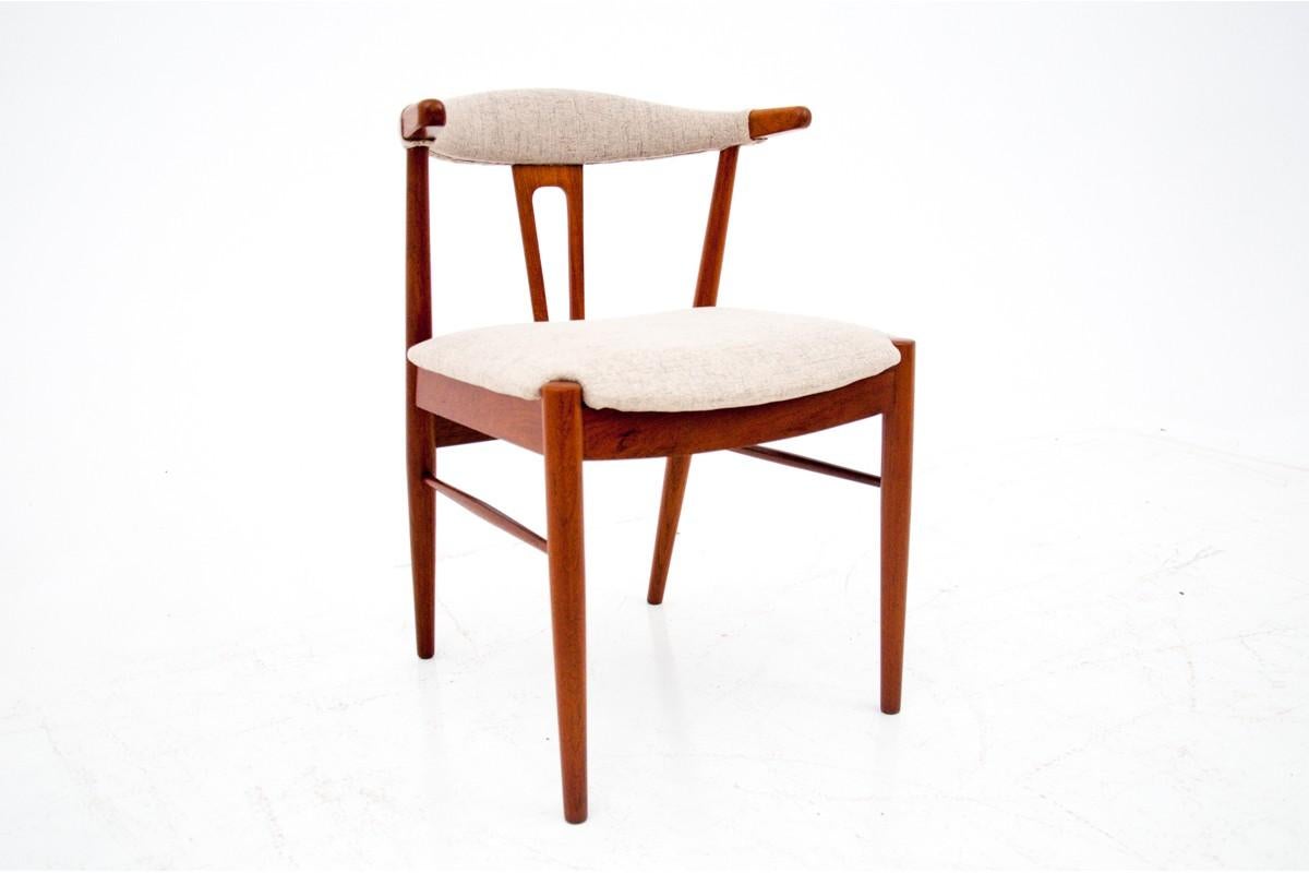 Cotone Two teak chairs, Danish design, 1960s in vendita