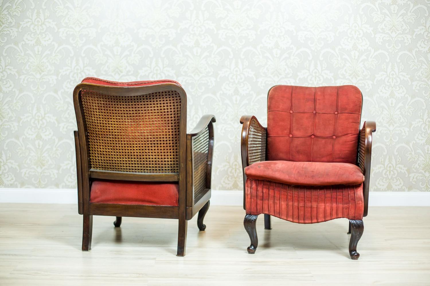Two Thonet Armchairs from the 1920s im Zustand „Gut“ in Opole, PL