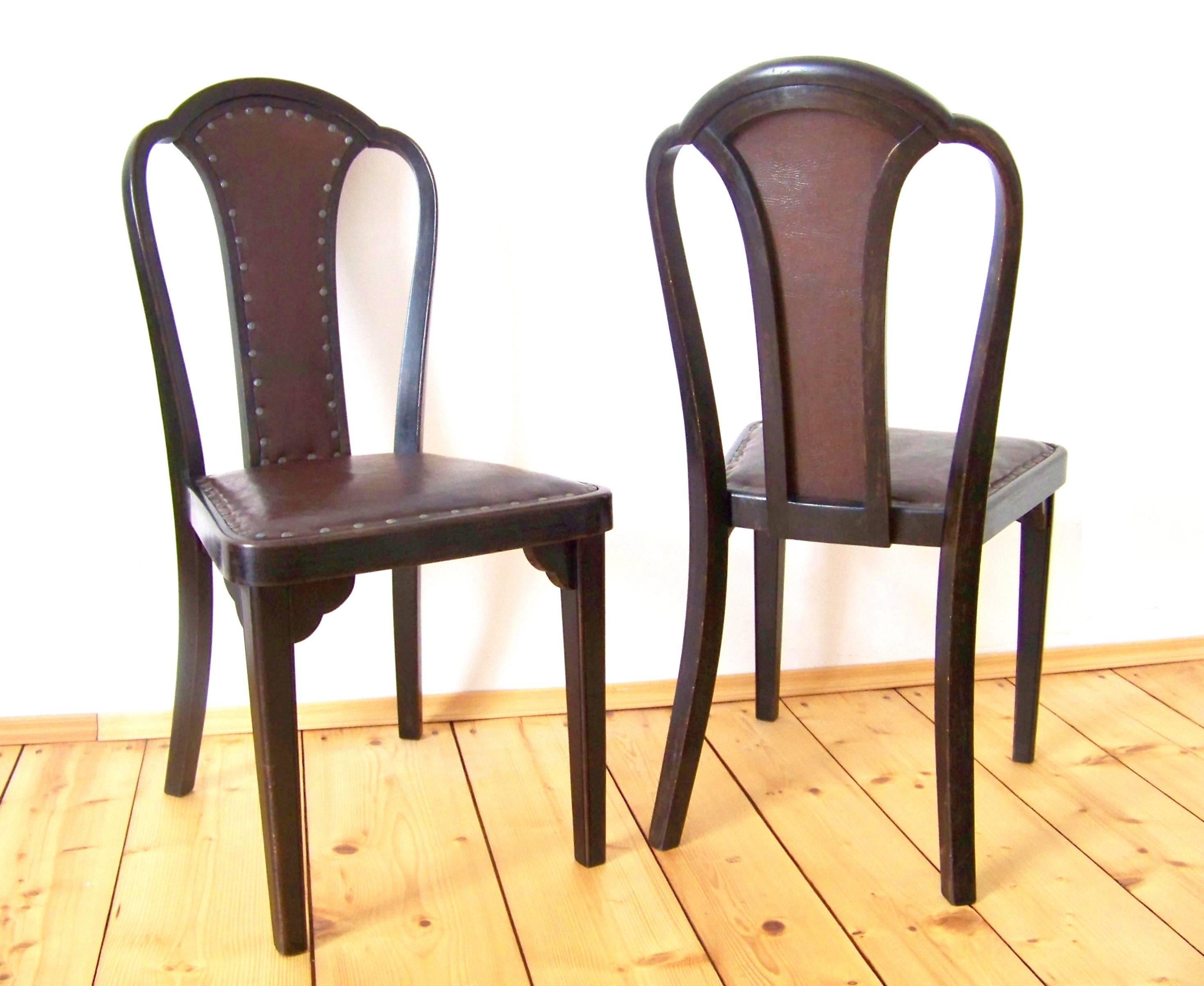 Two Thonet Chair Nr.918, Gustav Siegel in 1928 In Good Condition In Praha, CZ