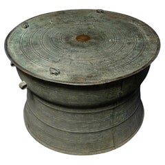 Tambour de chinois Han-Rare vieux de deux Thousand ans, Chine du Sud/Yunnan