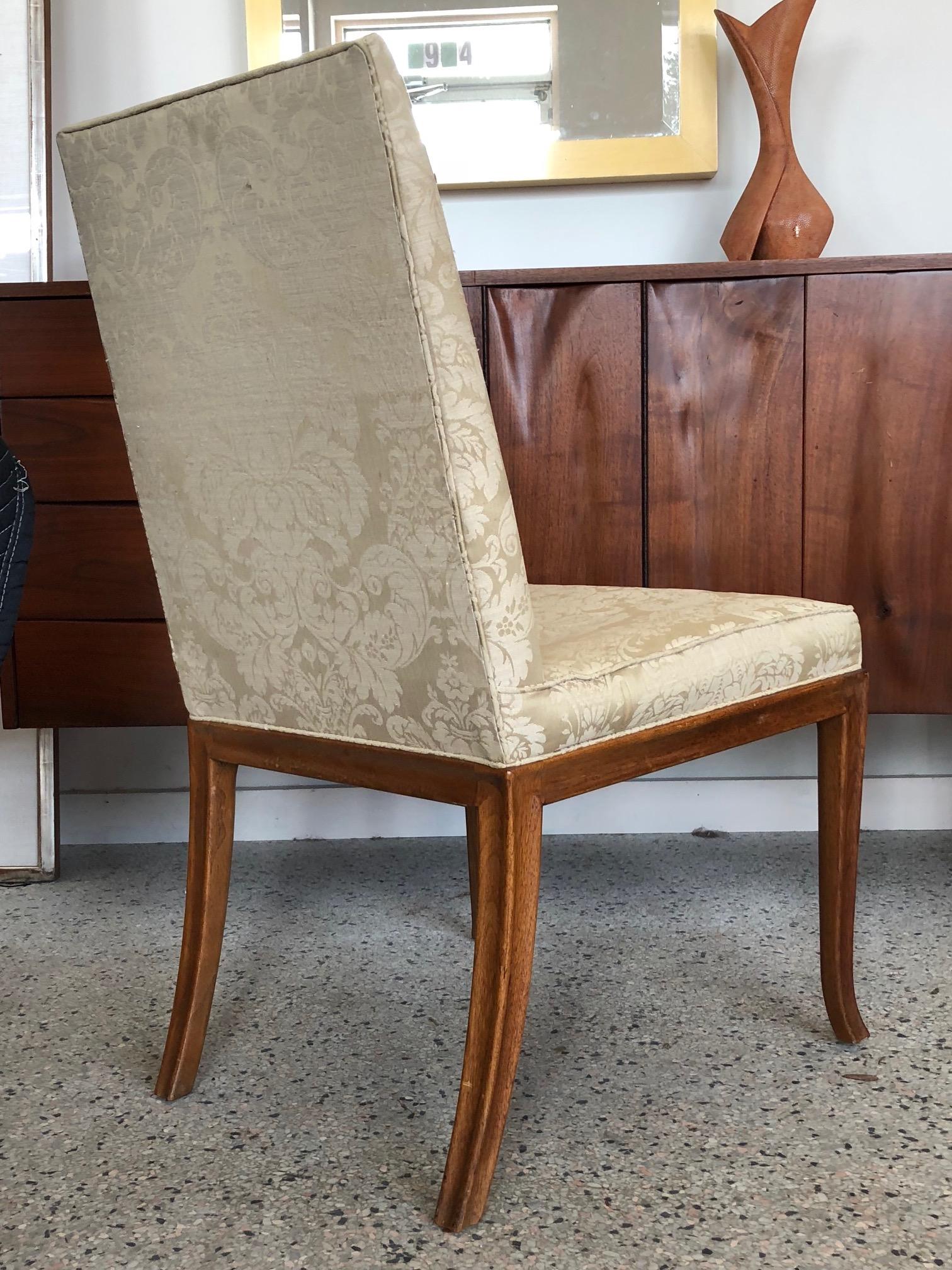 Modern Two T.H.Robsjohn-Gibbings for Baker Chairs, circa 1961