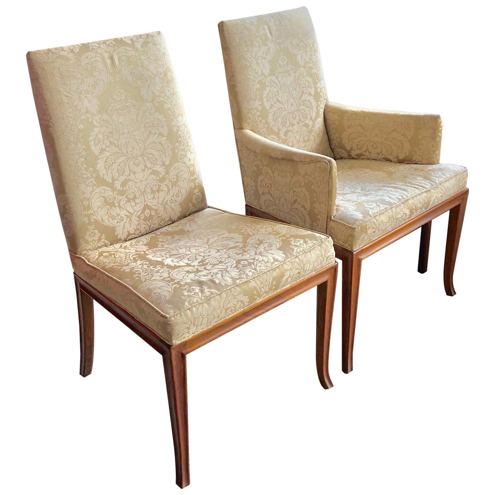 Two T.H.Robsjohn-Gibbings for Baker Chairs, circa 1961