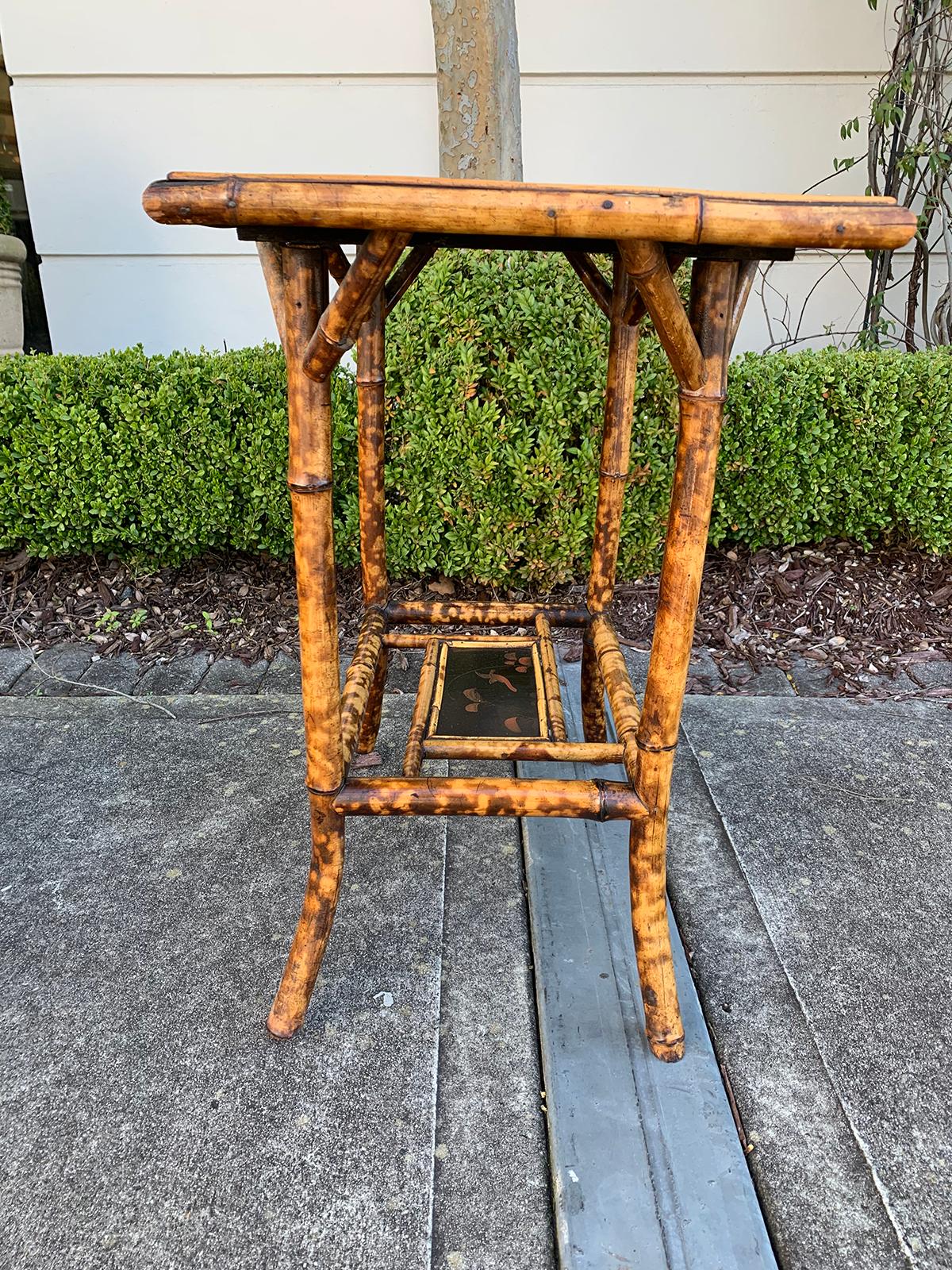 Two-Tier Bamboo Side Table, circa 1900 7