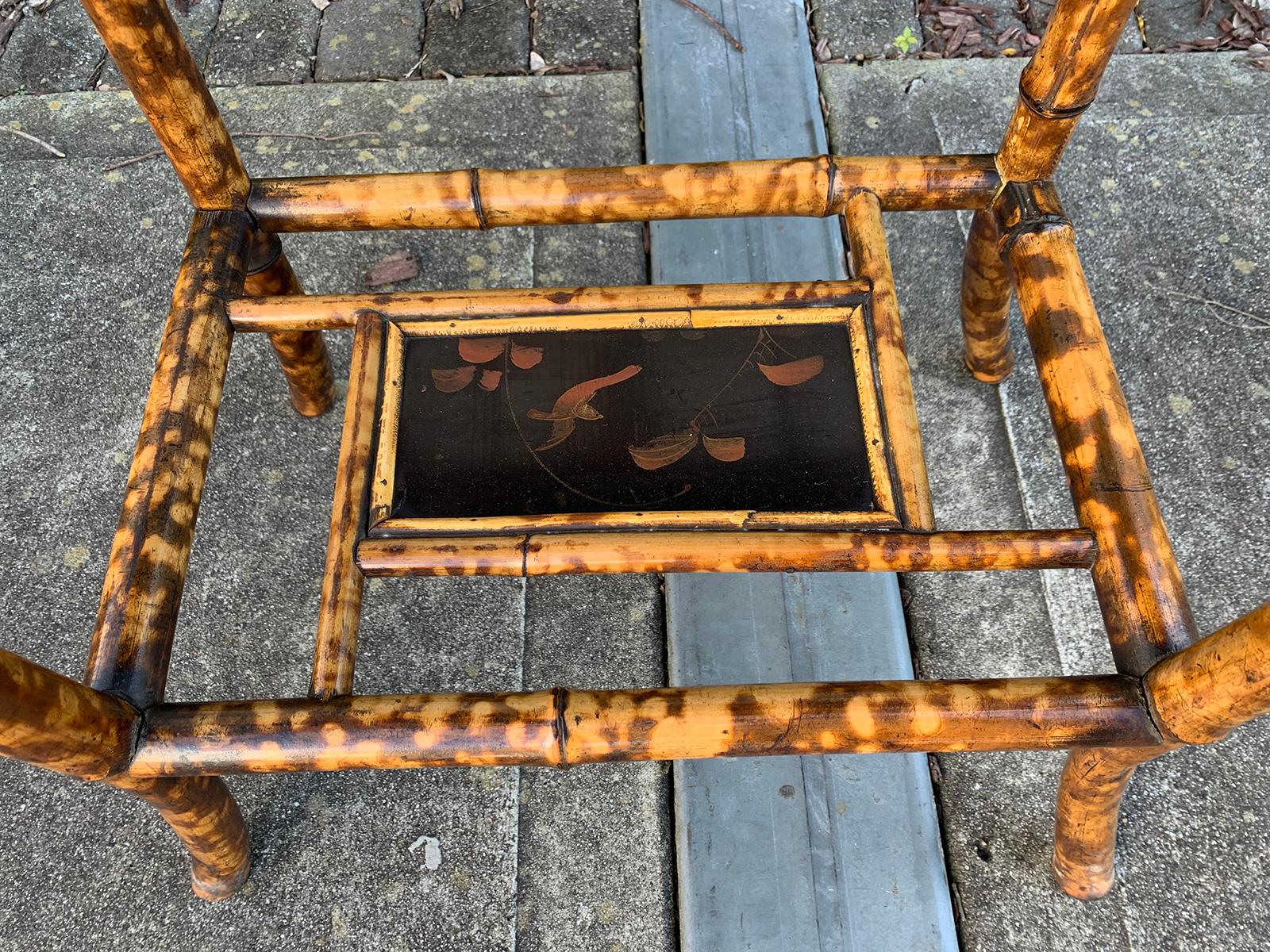 Two-Tier Bamboo Side Table, circa 1900 5