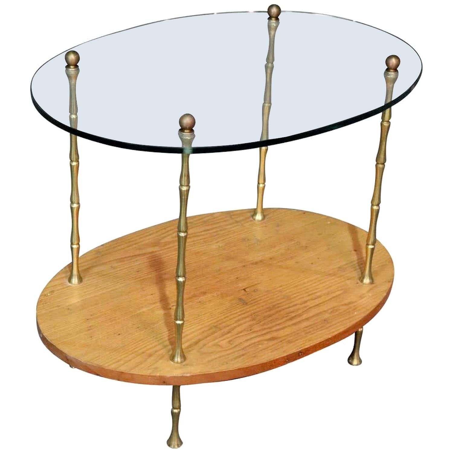 Two-Tier Bar Cart For Sale