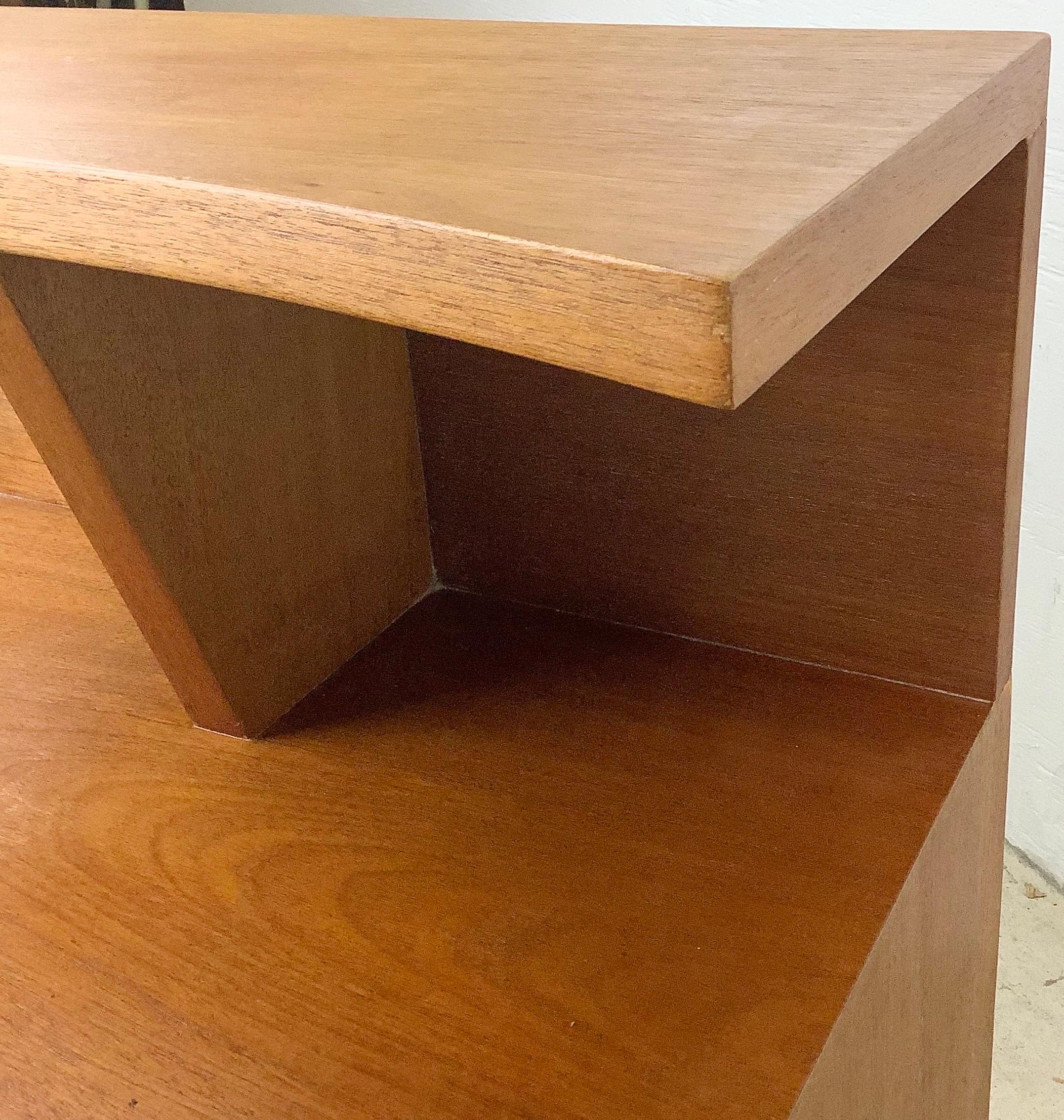 Two-Tier Midcentury Nightstand or End Table 5