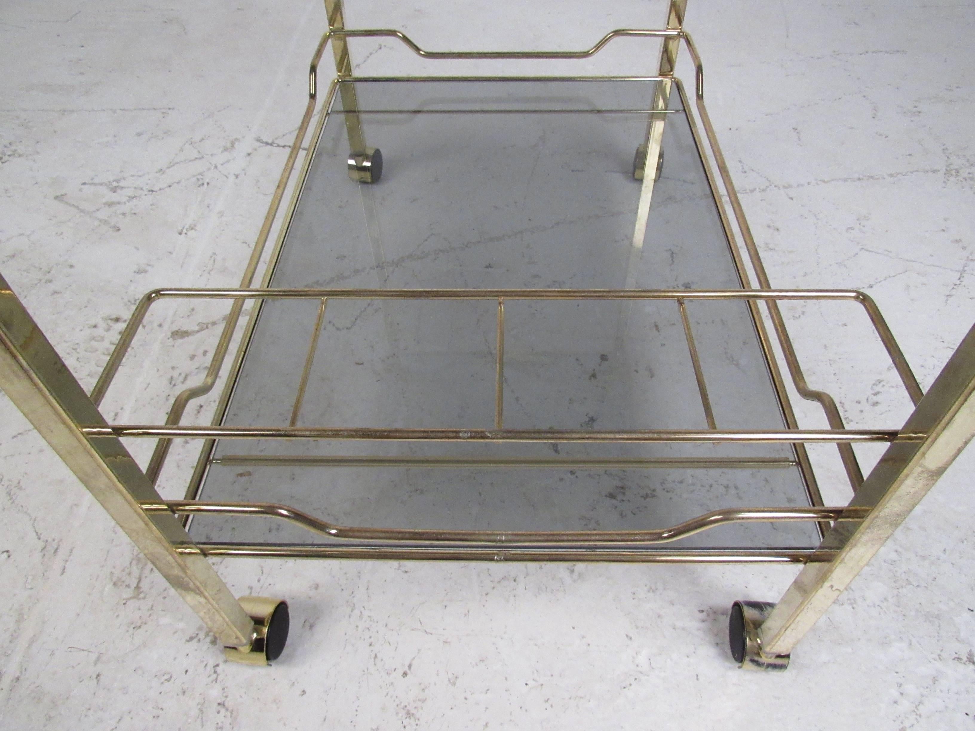 Two-Tier Midcentury Style Serving Cart 2