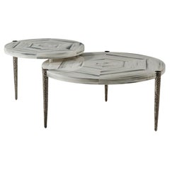 Two Tier Modern Cocktail Table