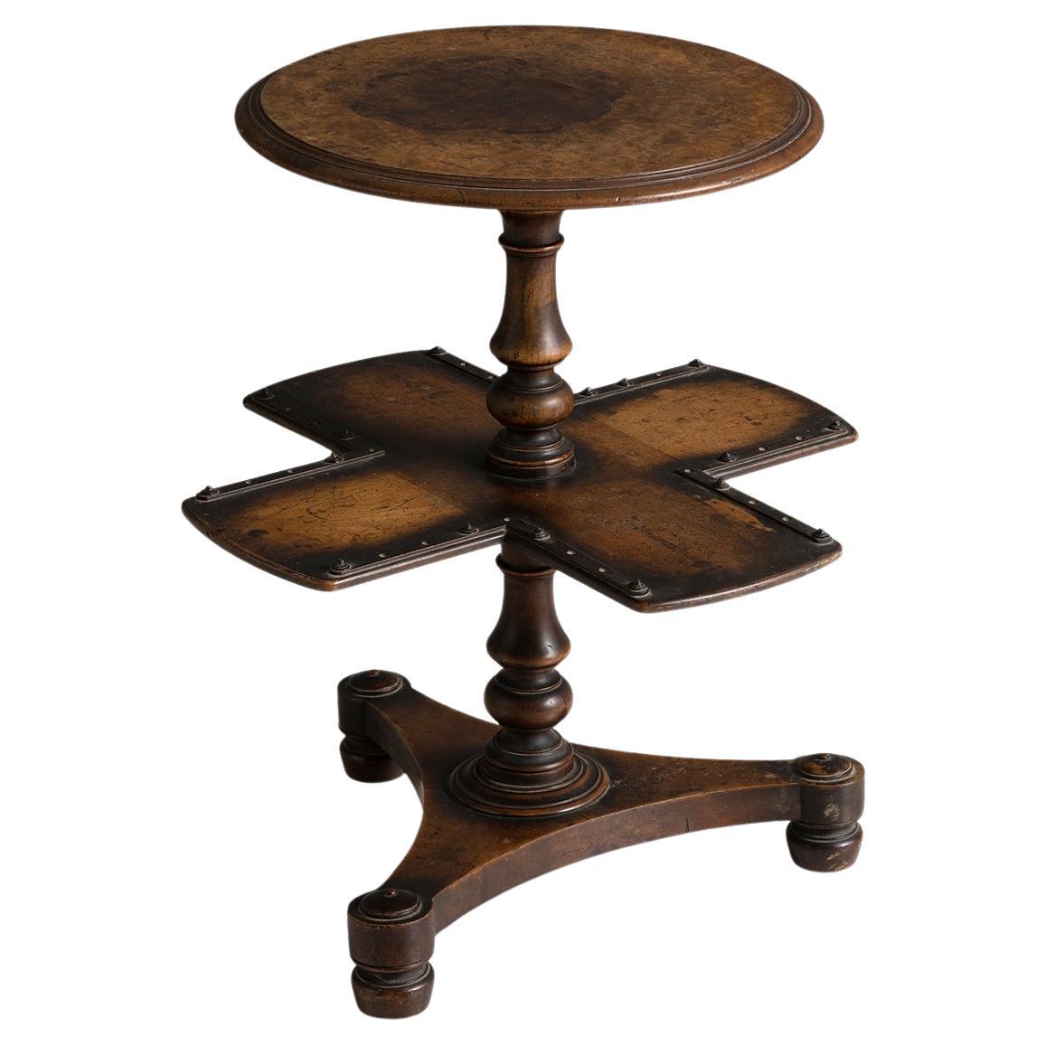 Two-Tier Occasional Table, England 19th Century