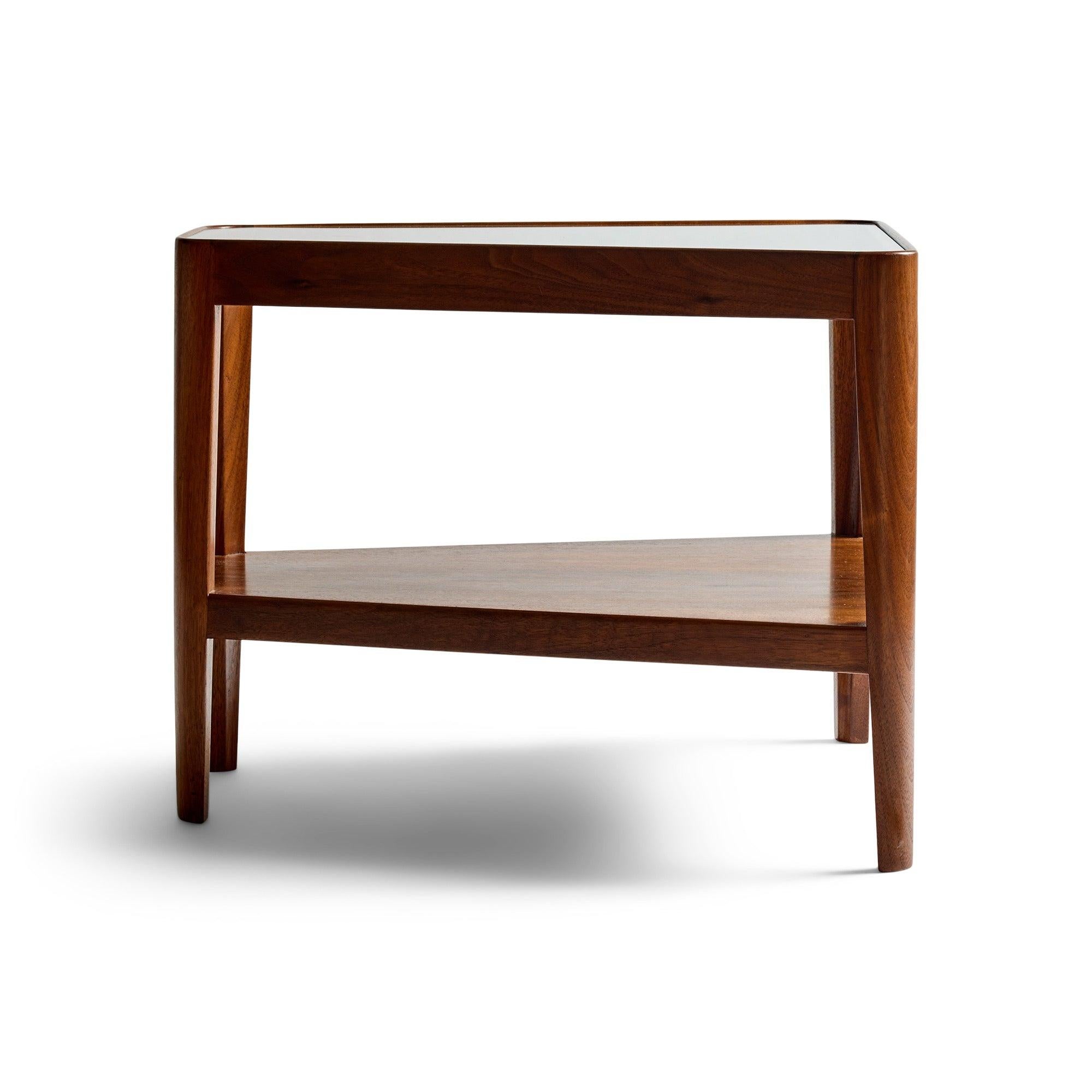Table d'appoint à deux niveaux d'Edward Wormley pour Dunbar Excellent état - En vente à Sagaponack, NY