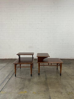 Two tier side tables by Lane Acclaim- pair