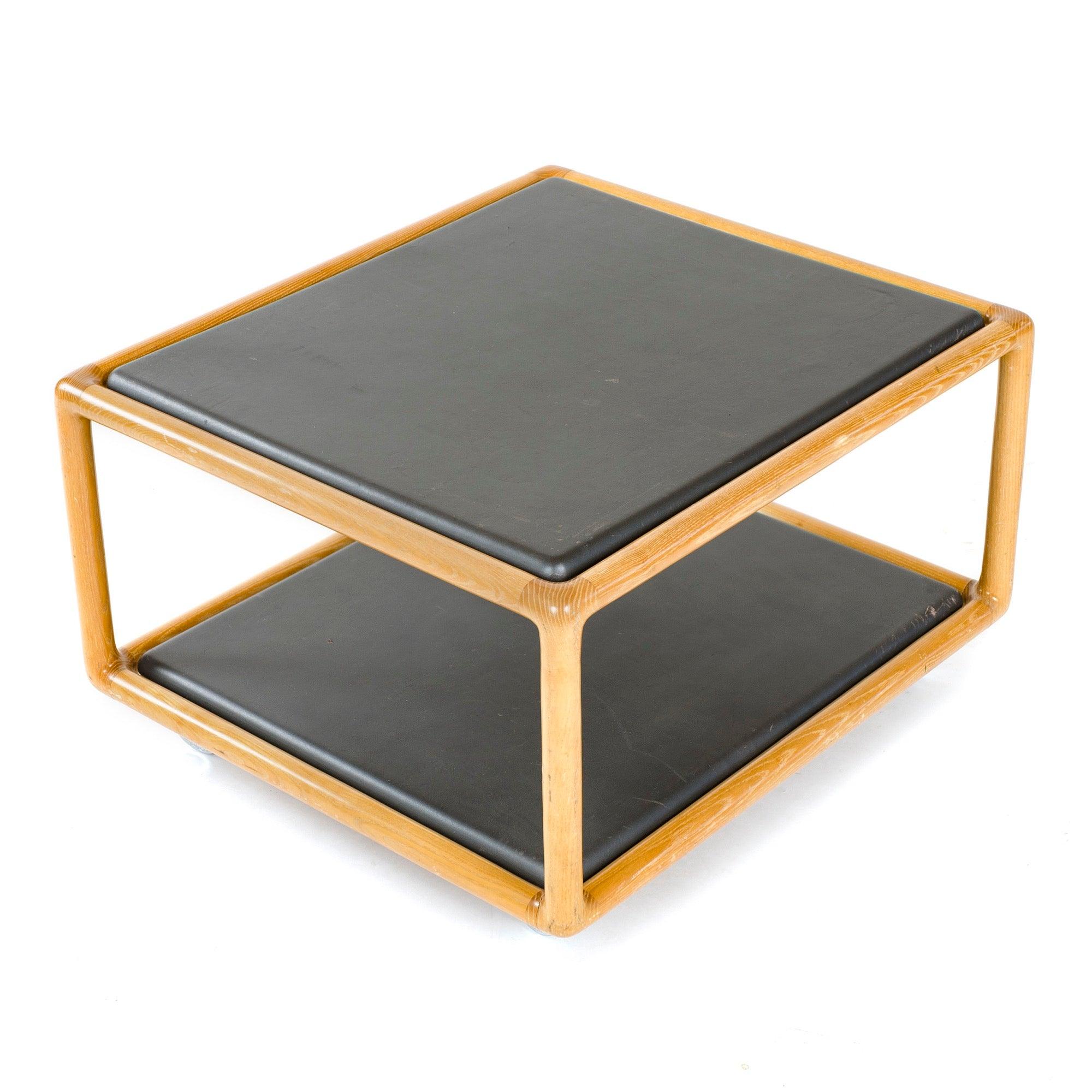 Mesa de dos pisos de Ward Bennett para Brickel Associates, 1968 Estadounidense en venta