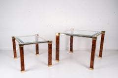Tables à deux niveaux de Pierre Vandel, Paris, années 1970