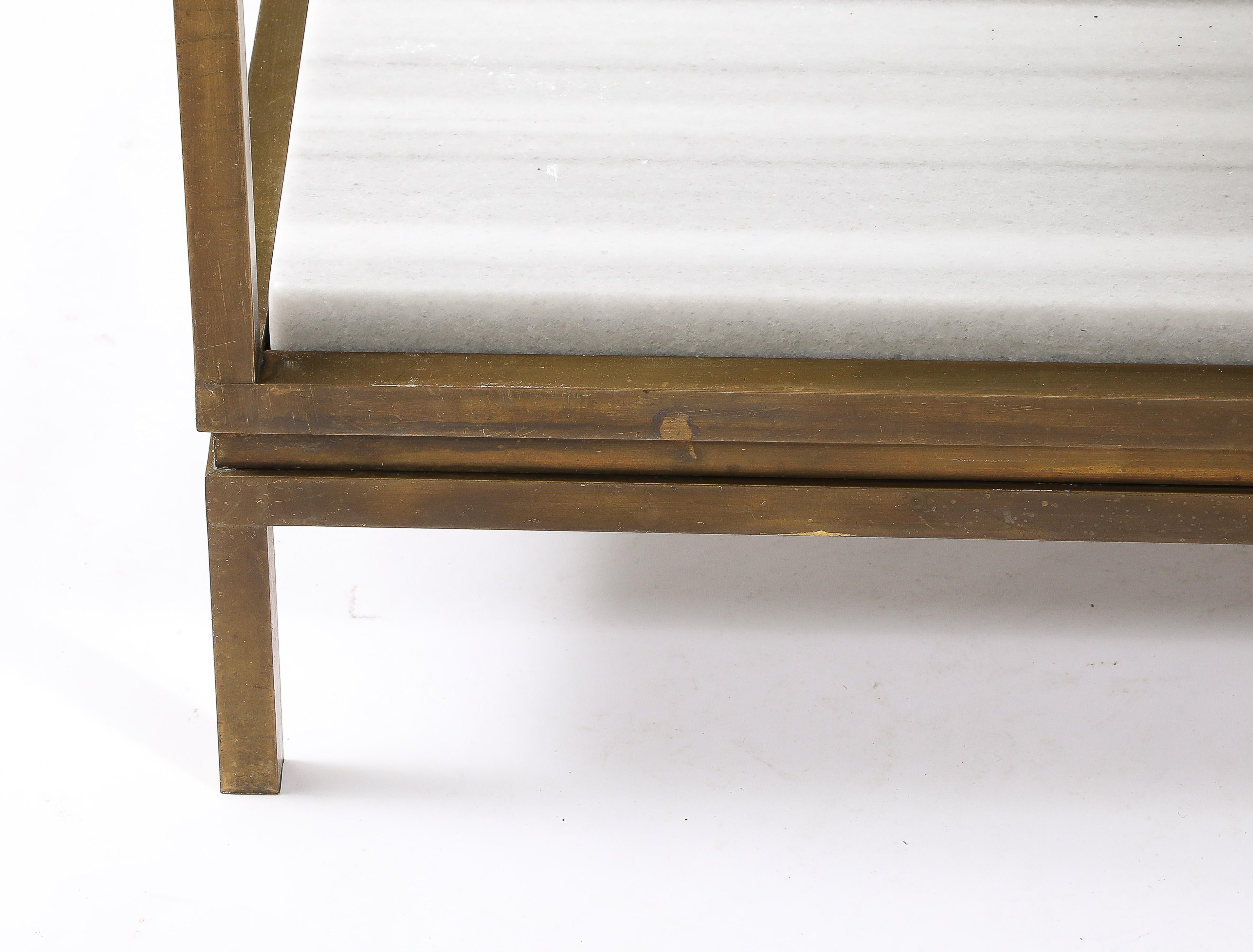 Table basse à deux niveaux de Jansen, France, années 1950 en vente 3
