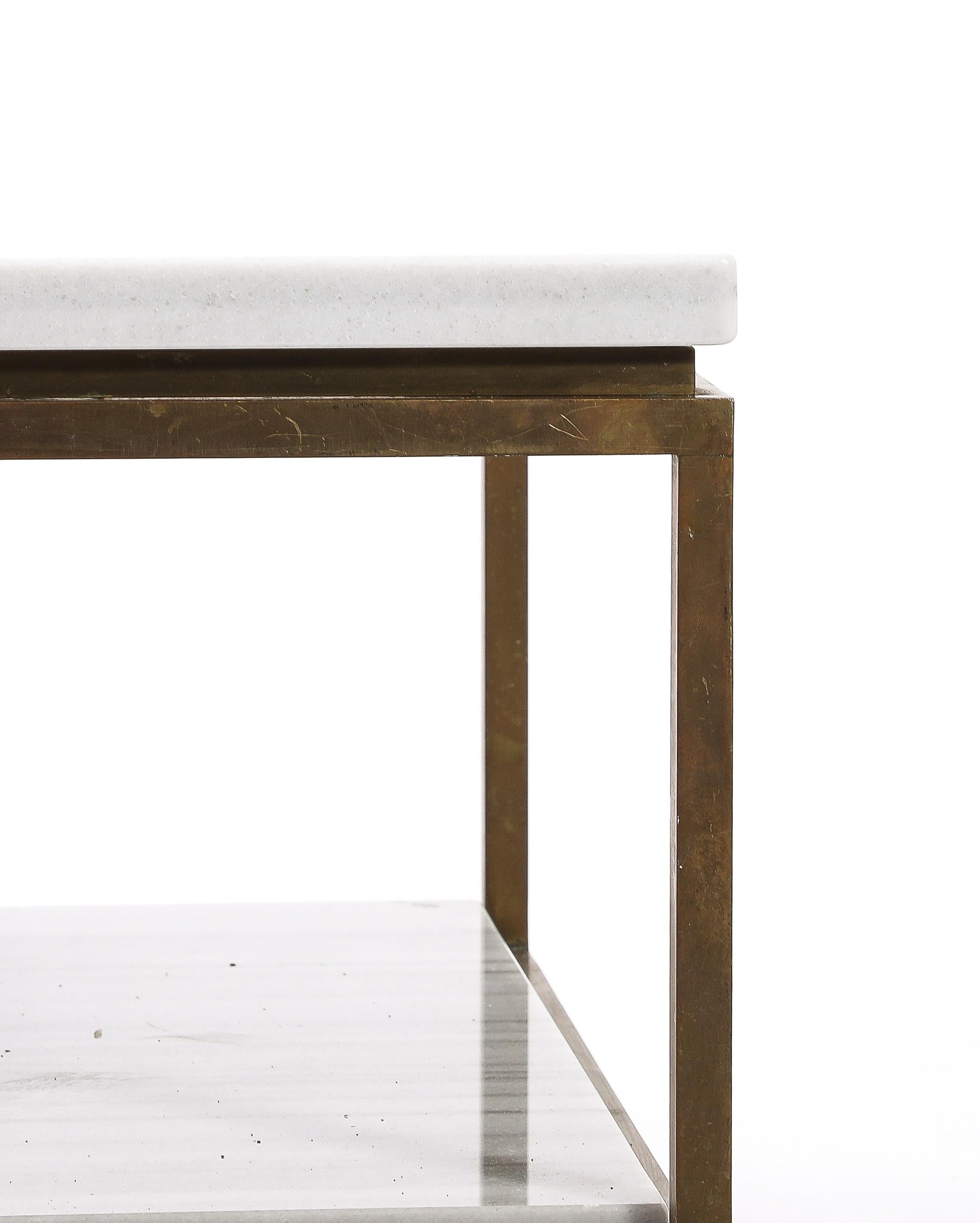 Table basse à deux niveaux de Jansen, France, années 1950 en vente 6