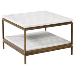 Table basse à deux niveaux de Jansen, France, années 1950