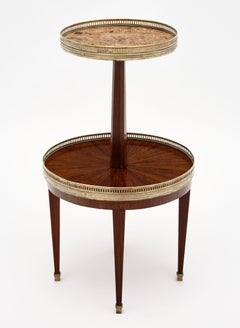 Two-Tiered Louis XVI Style Side Table