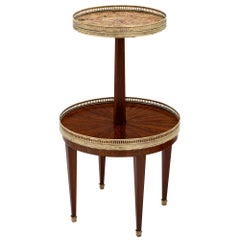 Two-Tiered Louis XVI Style Side Table